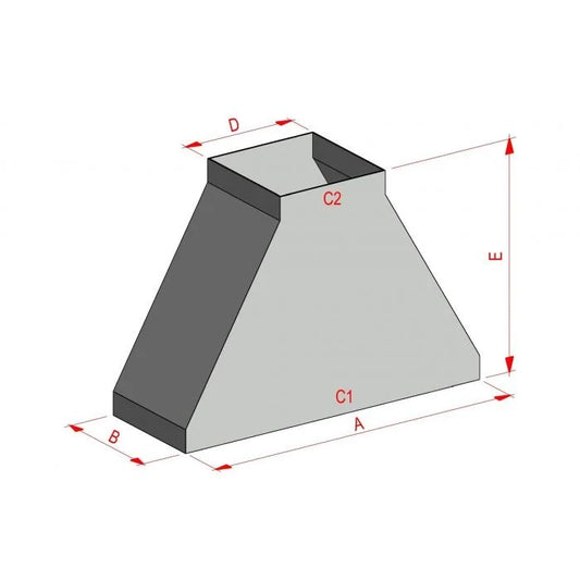 Rectangular Ductwork Reducer
