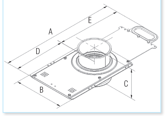 Quick-Fit SBMS Manual Damper – Galvanised – Nordfab