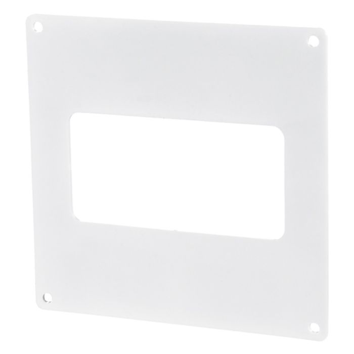 Flat Rectangular Plastic Ventilation Ducting Wall Plate