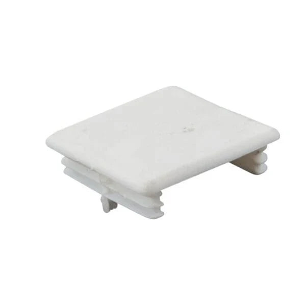 PVC Channel End Caps, 41mm x 41mm, (per 100)