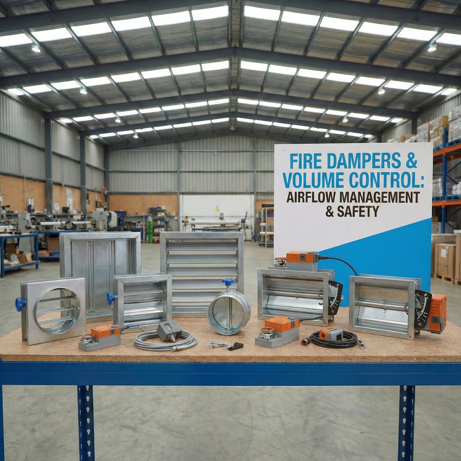Fire Dampers & Volume Control