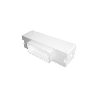 compare product 110 X 54mm Rectangular Plastic Air Brick Adapter