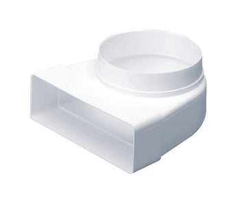compare product 125mm To 204 X 60 Rigid Plastic 90 Degree Transformer