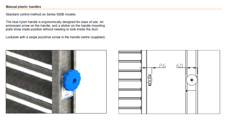 S900BA – NCA Series Volume Control Damper