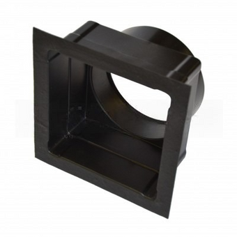 compare product Plastic Plenum grille Box 100x100