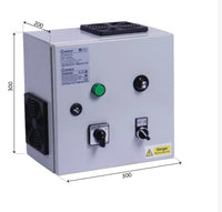 Ventorn Turbo Fan Axial Fan Supplied with Inverter Speed Controller