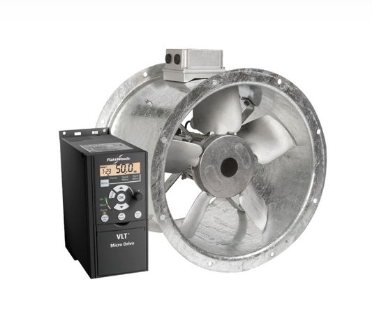 Flakt Woods Maxfan Compac Supplied with Inverter Speed Controller