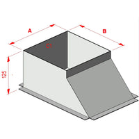 Rectangular Ductwork Flat Shoes