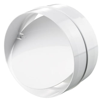 compare product Inline Non-Return Shutter Round, Rigid Plastic Ducting