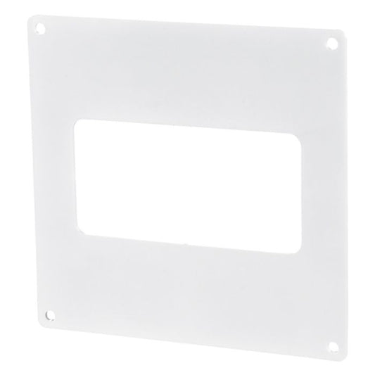 Flat Rectangular Plastic Ventilation Ducting Wall Plate