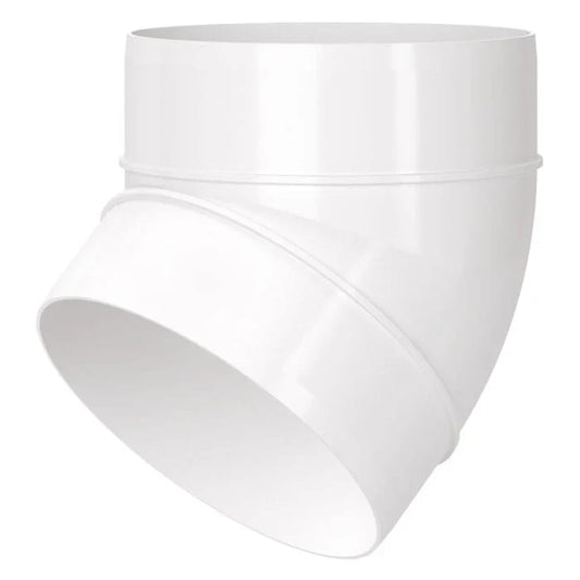 Rigid Plastic Duct 45° Elbow