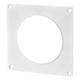 Round Circular Ducting Wall Mounting Plate Plastic Ducting