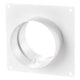 Round Circular Ducting Wall Mounting Plate with Spigots